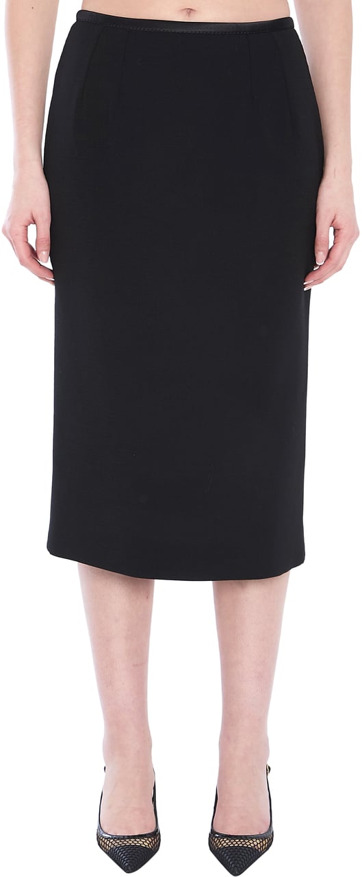 Dolce & Gabbana Pencil longuette skirt Zwart