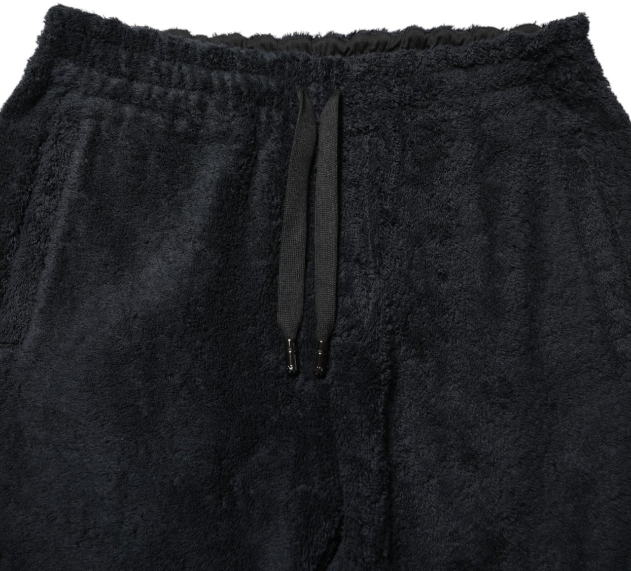 Dolce & Gabbana Black Cotton Logo Men Jogger Sweatpants Pants Zwart