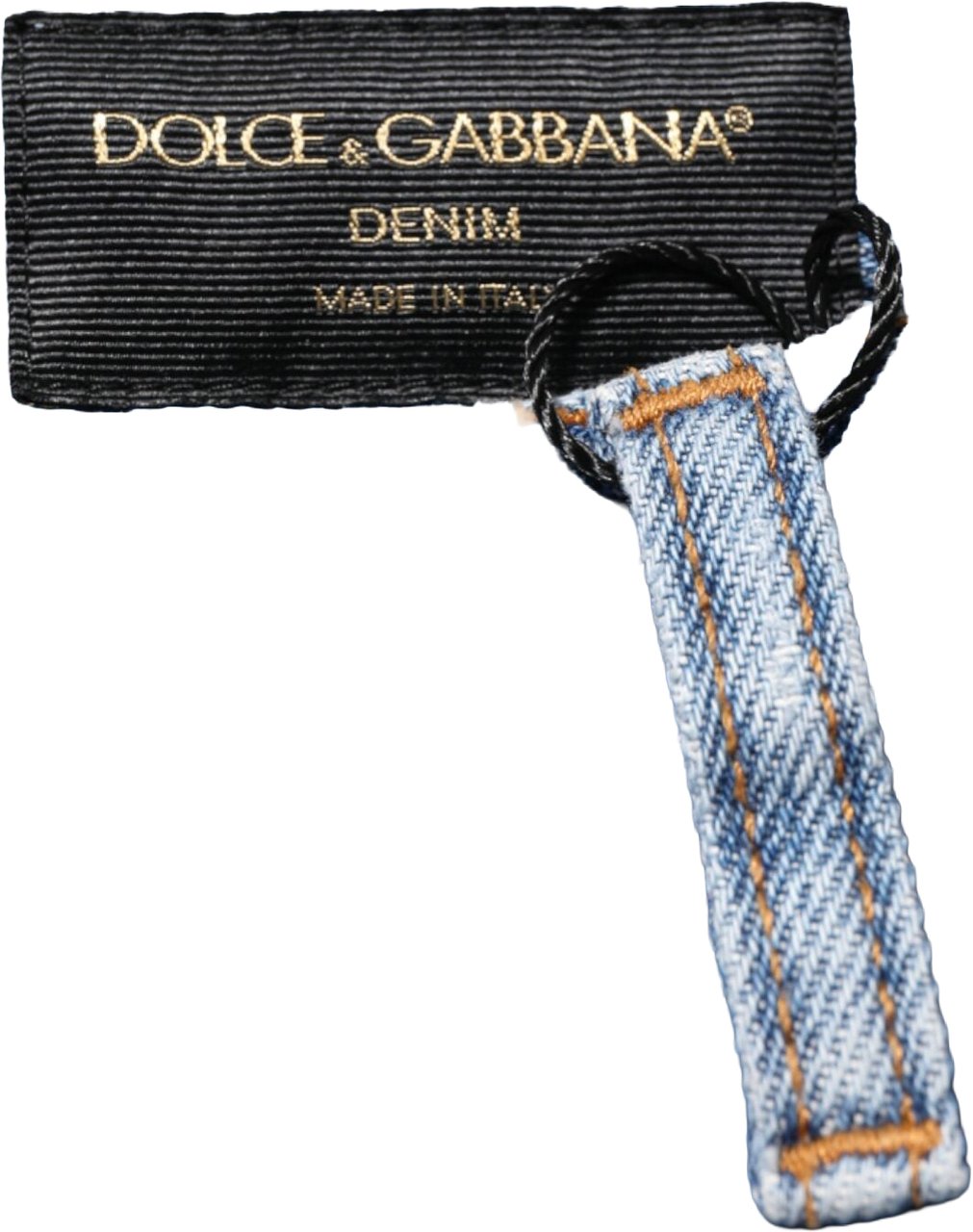 Dolce & Gabbana Blue Distressed Ripped Denim Trouser Jeans Blauw