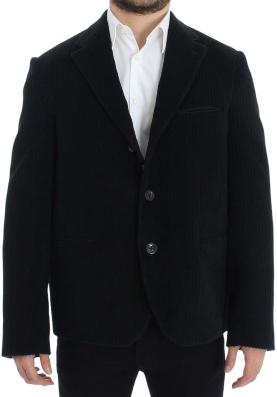 Dolce & Gabbana Black manchester MARTINI blazer Zwart