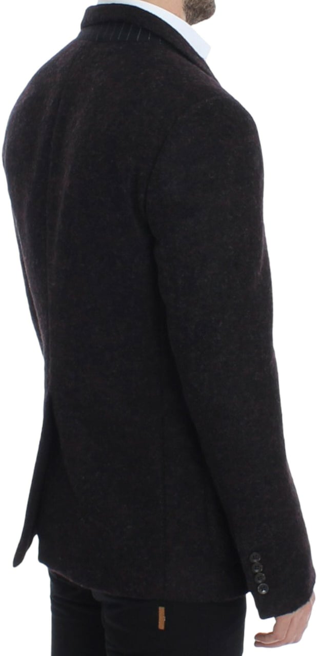 Dolce & Gabbana Bordeaux alpaga two button blazer Maroon