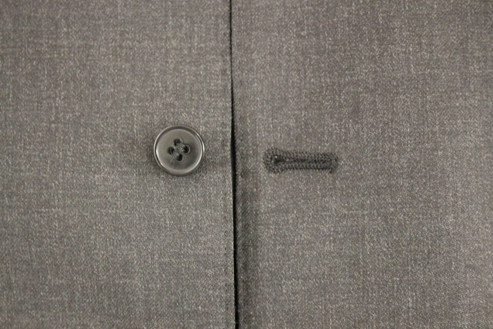 Dolce & Gabbana Gray Wool Formal Dress Vest Gilet Weste Grijs