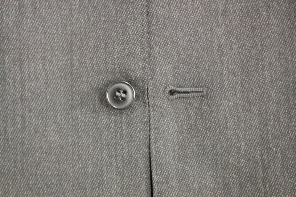 Dolce & Gabbana Gray Wool Formal Dress Vest Gilet Weste Grijs
