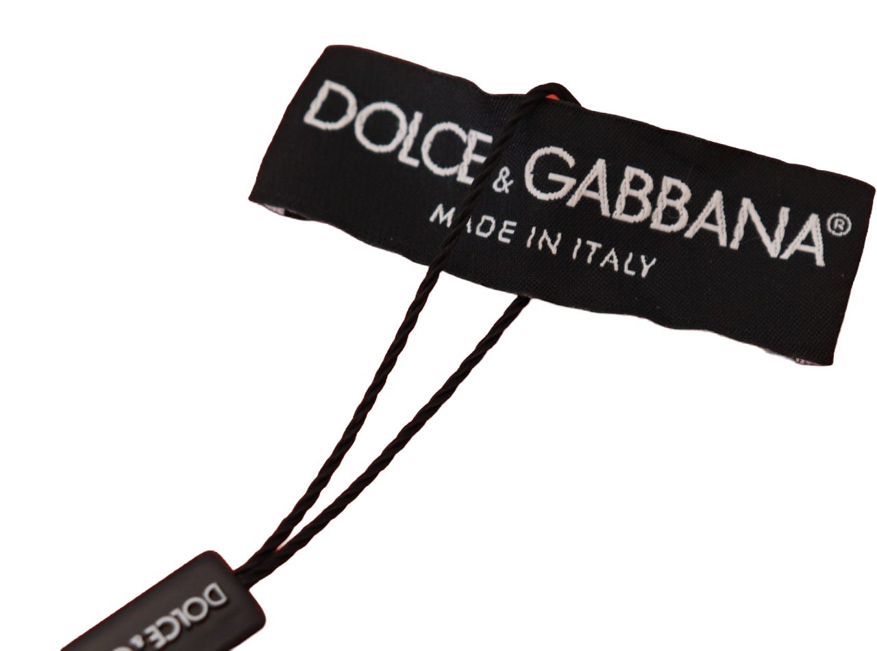 Dolce & Gabbana Orange Sleeveless Waistcoat Cropped Vest Top Oranje