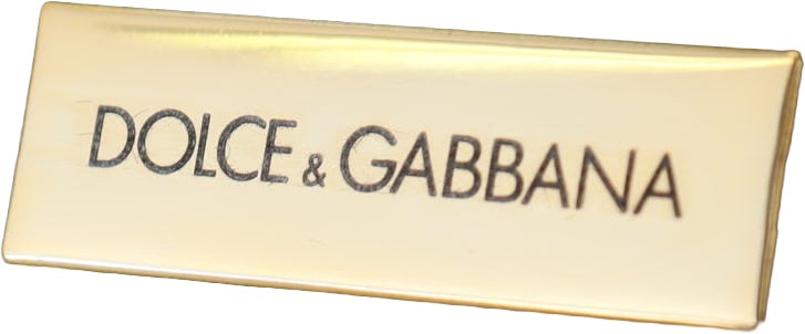 Dolce & Gabbana Black Velvet Logo Plaque Storage Bracelet Jewelry Box Zwart