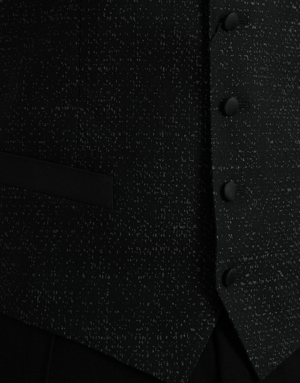 Dolce & Gabbana Black Brown Silk Waistcoat Dress Formal Vest Zwart