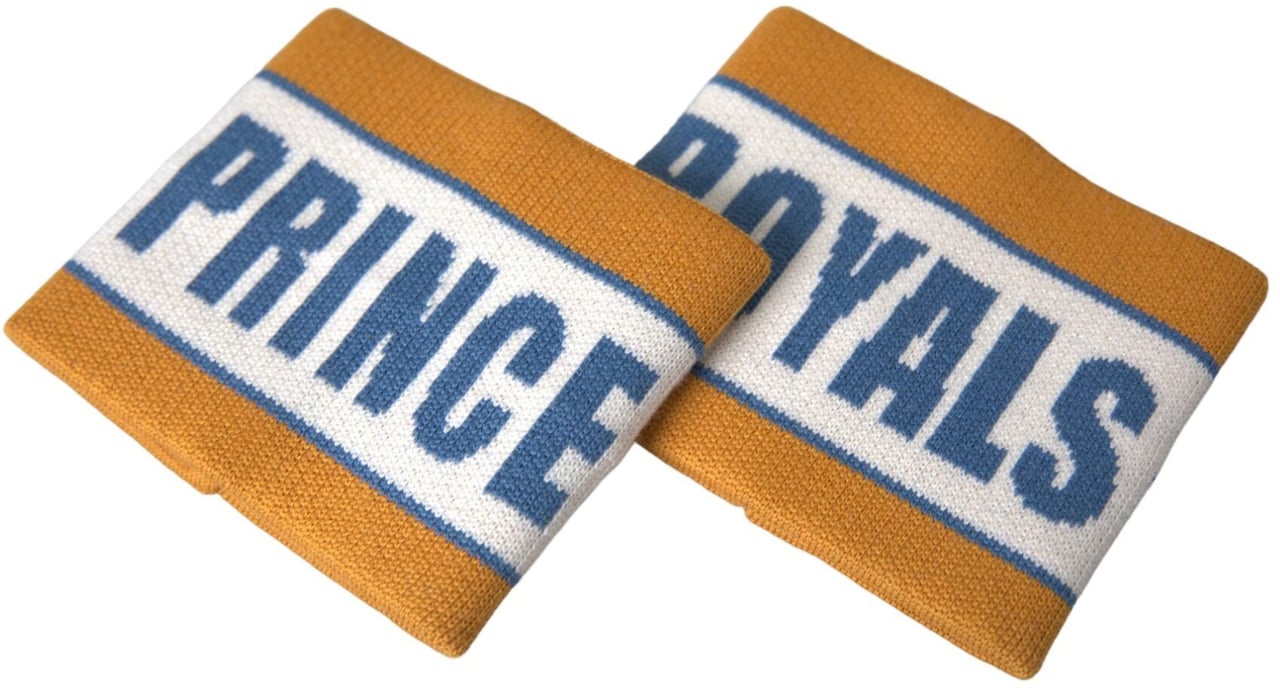 Dolce & Gabbana Multicolor Prince Royals Wool Wristband Divers