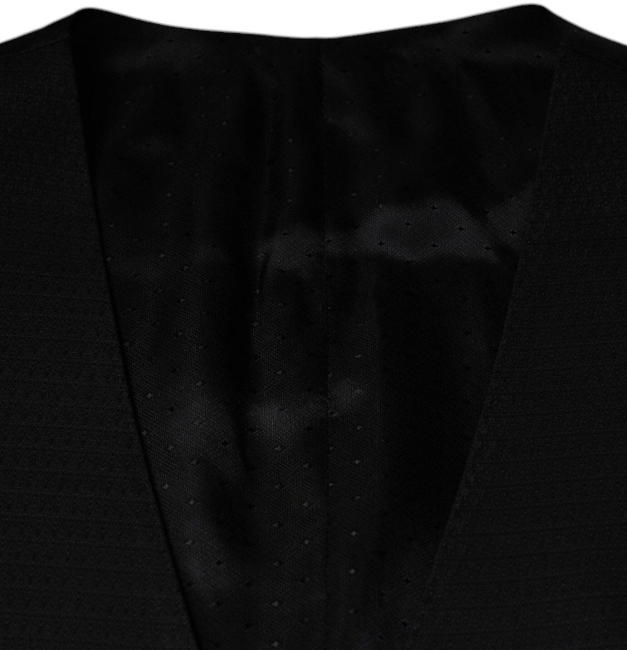 Dolce & Gabbana Black Wool Waistcoat Dress Formal Vest Zwart