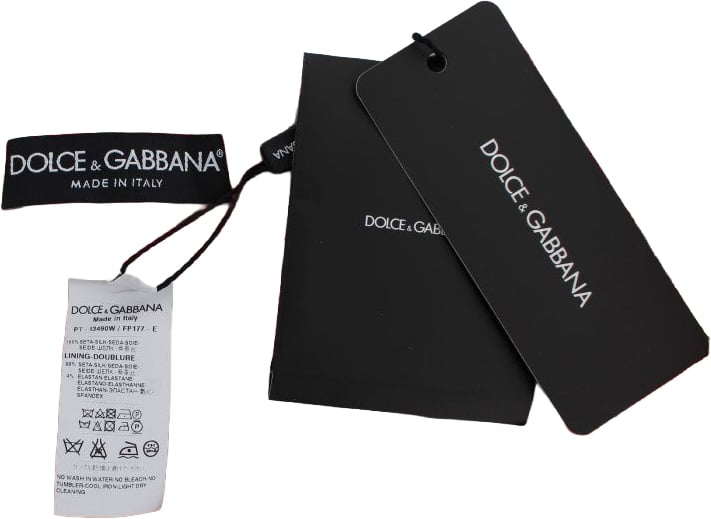 Dolce & Gabbana Multicolor Floral Knee Capris Shorts Pants Divers