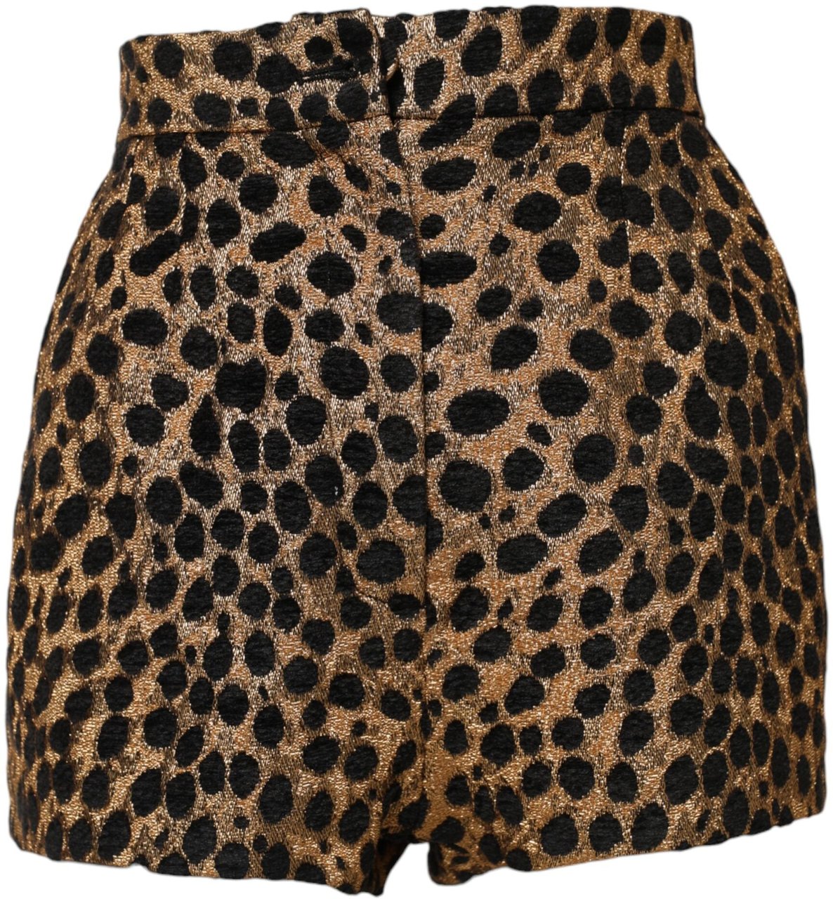 Dolce & Gabbana Brown Leopard High Waisted Hot Pants Shorts Bruin