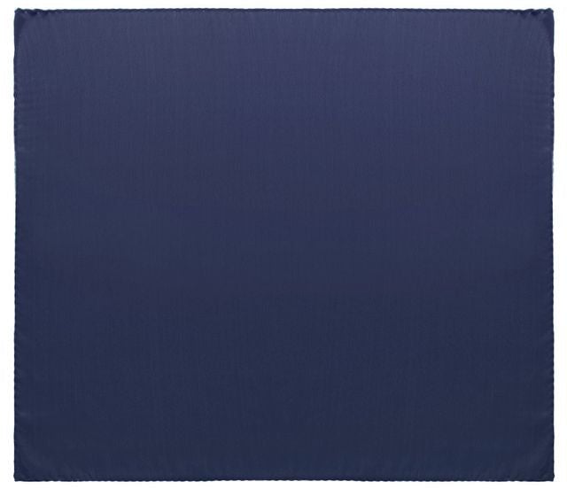 Dolce & Gabbana Dolce & Gabbana Blue Silk Pocket Square Blauw