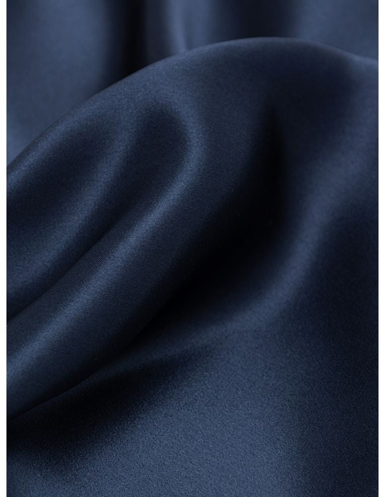 Dolce & Gabbana Dolce & Gabbana Blue Silk Pocket Square Blauw