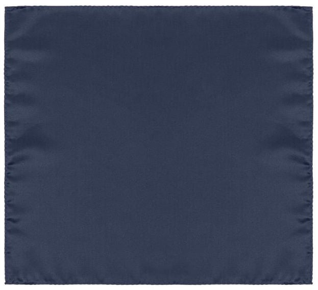 Dolce & Gabbana Dolce & Gabbana Blue Silk Pocket Square Blauw