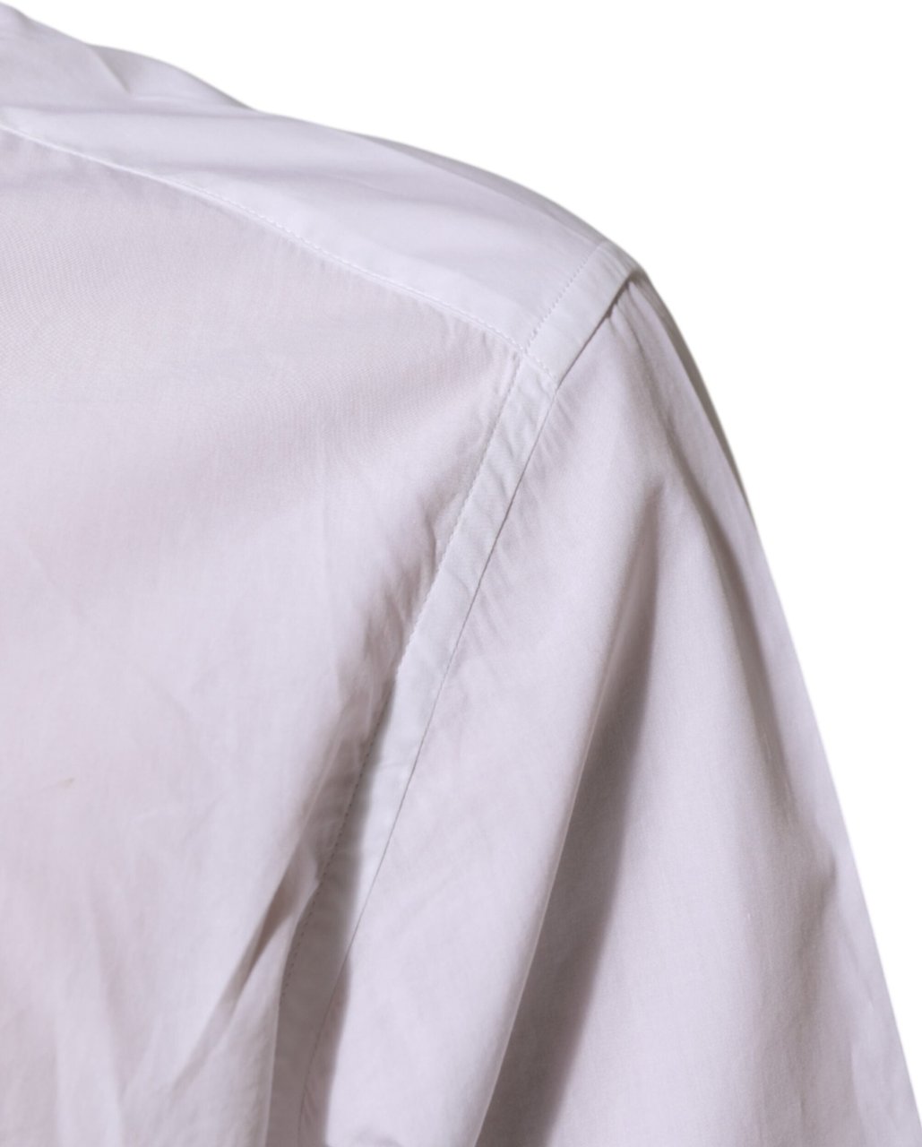Dolce & Gabbana White Cotton MARTINI Men Formal Dress Shirt Wit