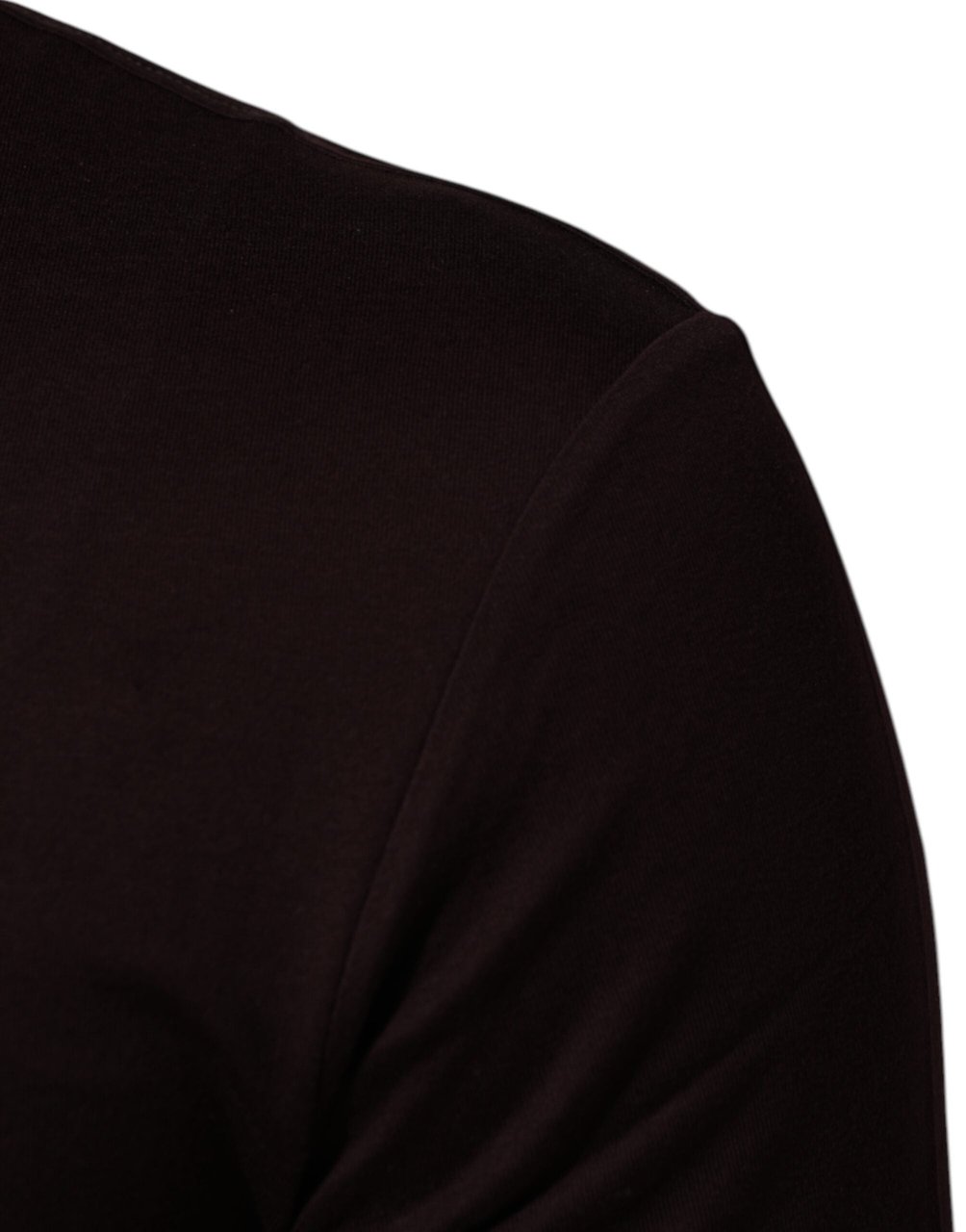 Dolce & Gabbana Brown Logo Plaque Cotton Crew Neck T-shirt Bruin