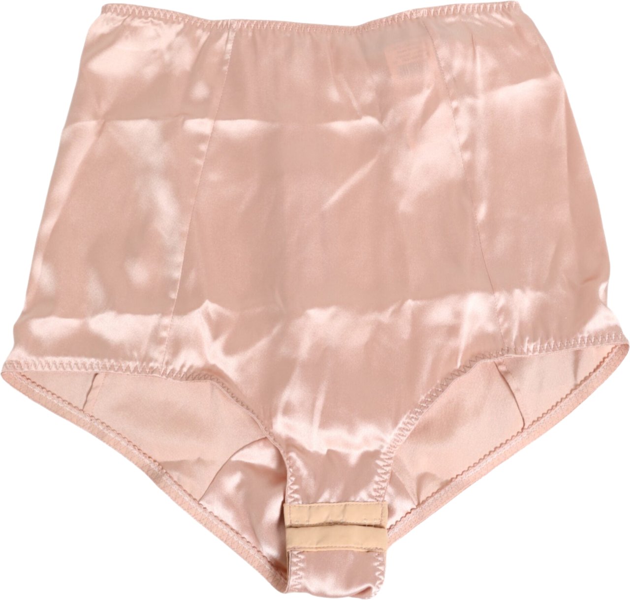 Dolce & Gabbana Pink Acetate High Waist Shorts Panty Underwear Roze
