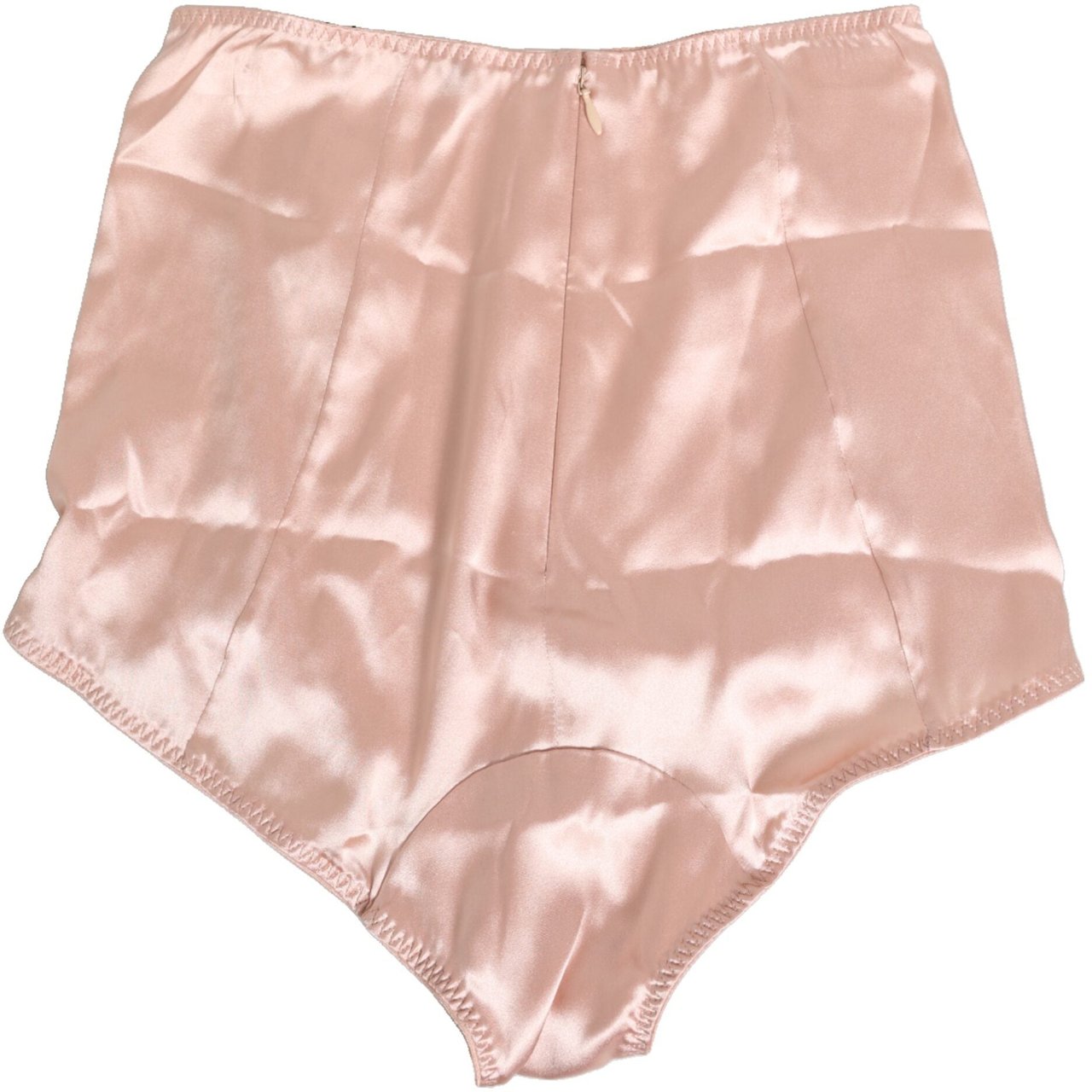 Dolce & Gabbana Pink Acetate High Waist Shorts Panty Underwear Roze