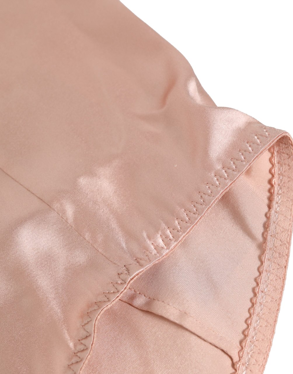 Dolce & Gabbana Pink Acetate High Waist Shorts Panty Underwear Roze
