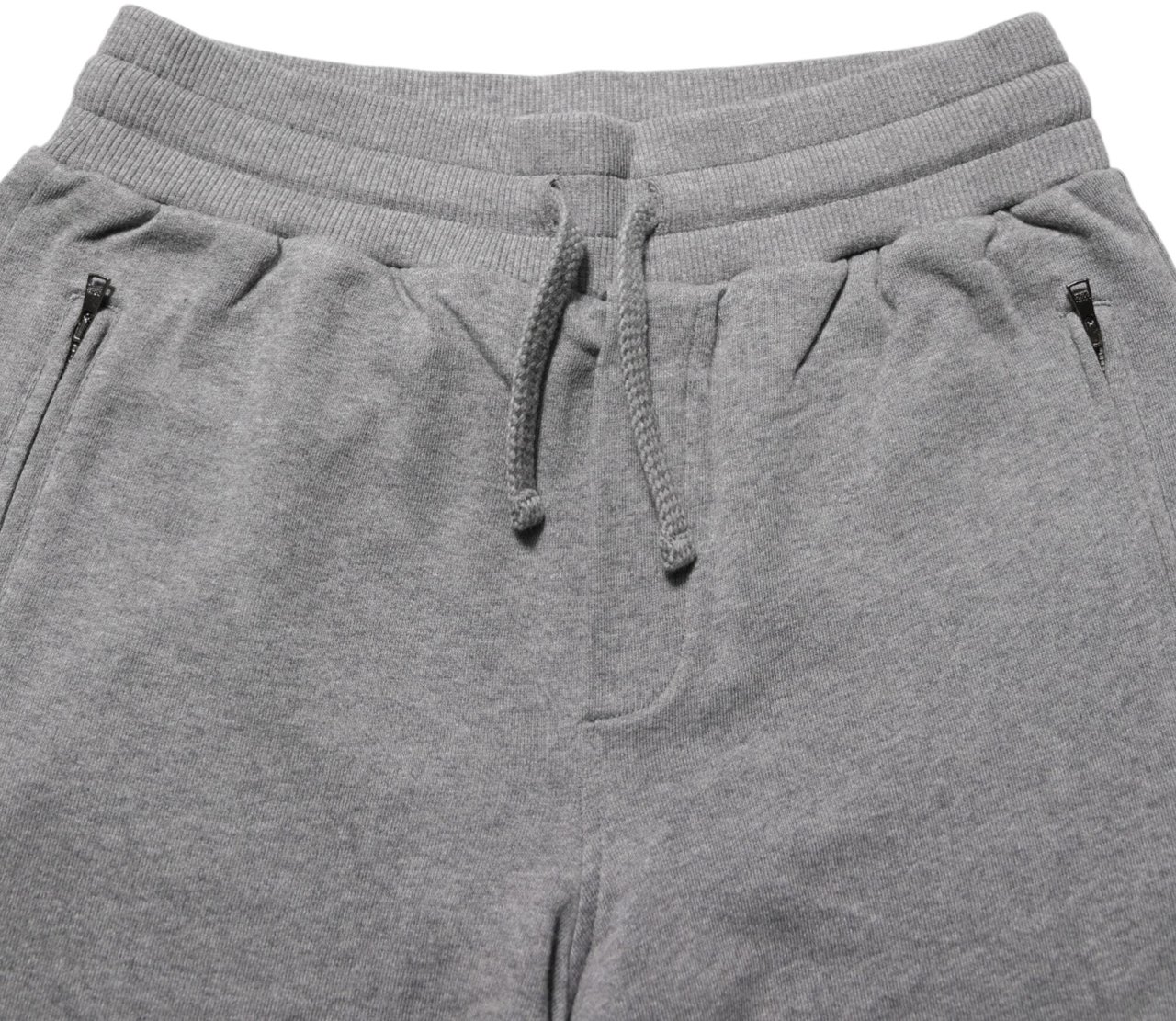 Dolce & Gabbana Cotton Jogger Sweatpants Trouser Gray Grijs