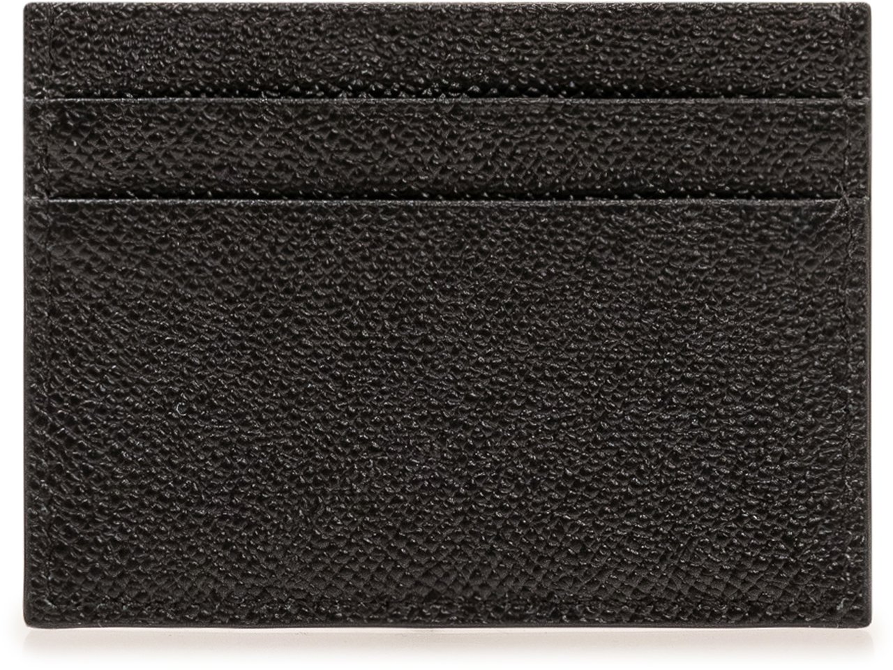 Dolce & Gabbana Portacarte con Placca Logo Zwart