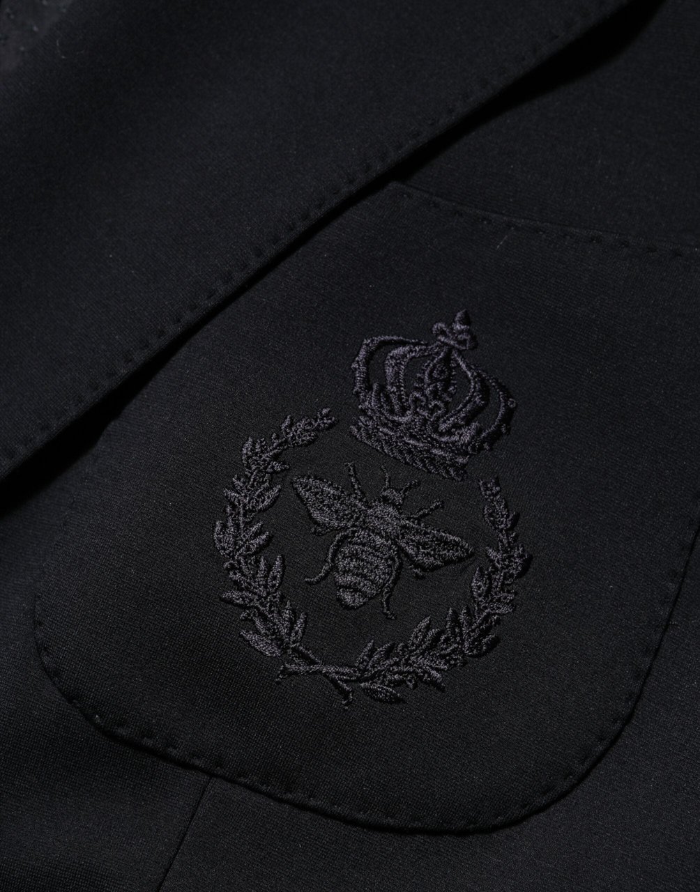 Dolce & Gabbana Black Viscose 2 Buttons Suit Jacket Blazer Zwart