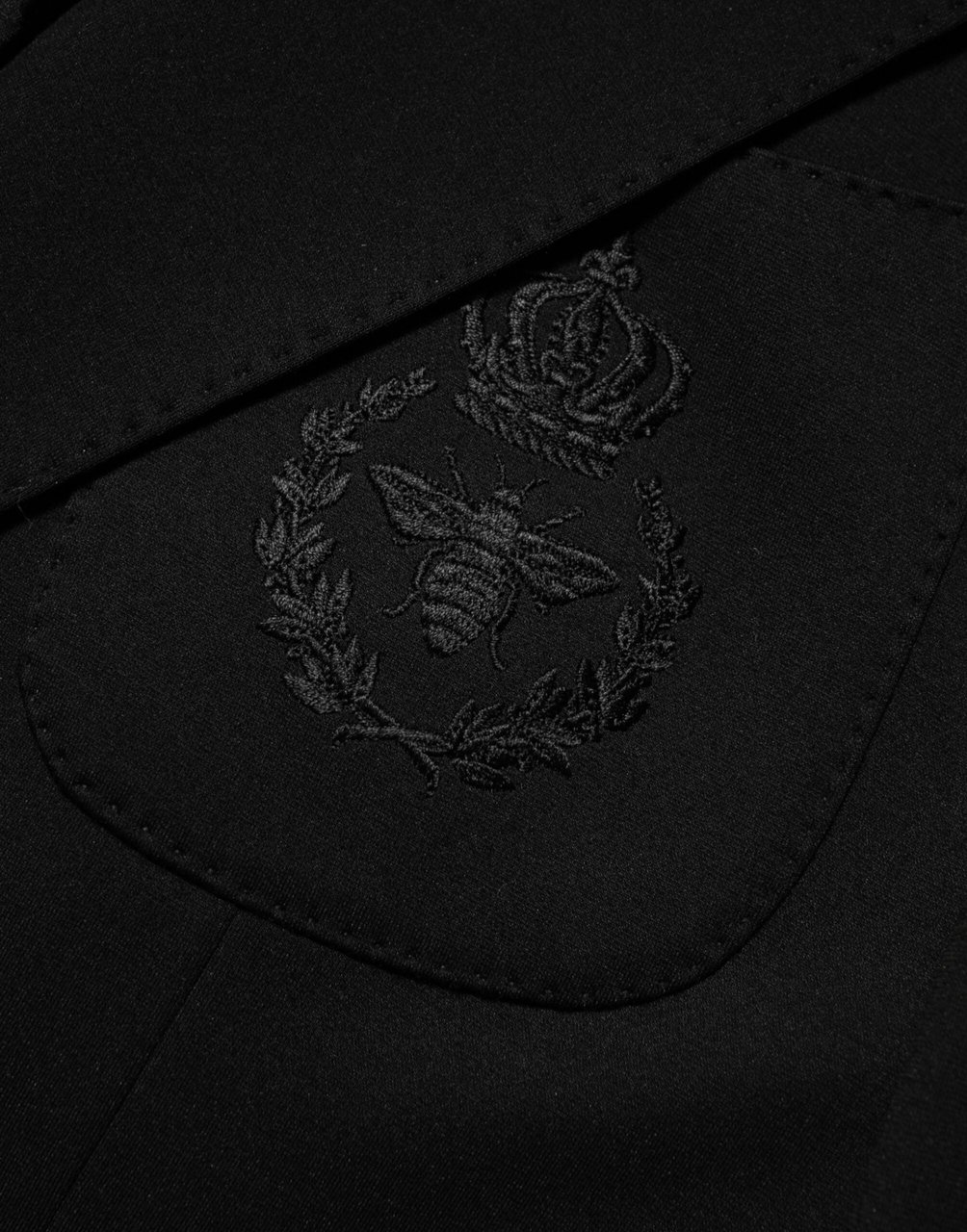 Dolce & Gabbana Black Viscose 2 Buttons Suit Jacket Blazer Zwart