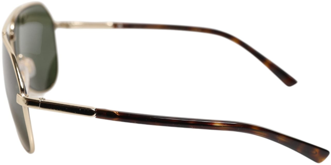 Dolce & Gabbana DG2125 Silver Frame Aviator Shades Eyewear Sunglasses Children Zilver