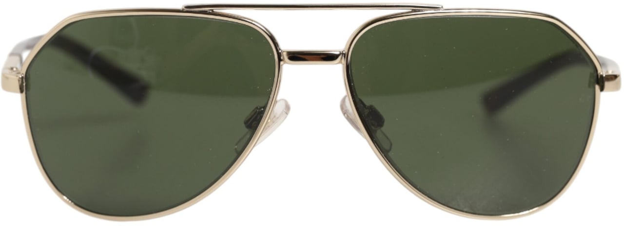 Dolce & Gabbana DG2125 Silver Frame Aviator Shades Eyewear Sunglasses Children Zilver