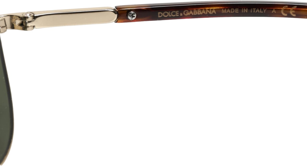 Dolce & Gabbana DG2125 Silver Frame Aviator Shades Eyewear Sunglasses Children Zilver