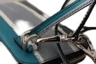 Dolce & Gabbana Blue Leather Cross Body Neck Strap Card Slot Phone Pocket Divers