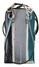 Dolce & Gabbana Blue Leather Cross Body Neck Strap Card Slot Phone Pocket Divers