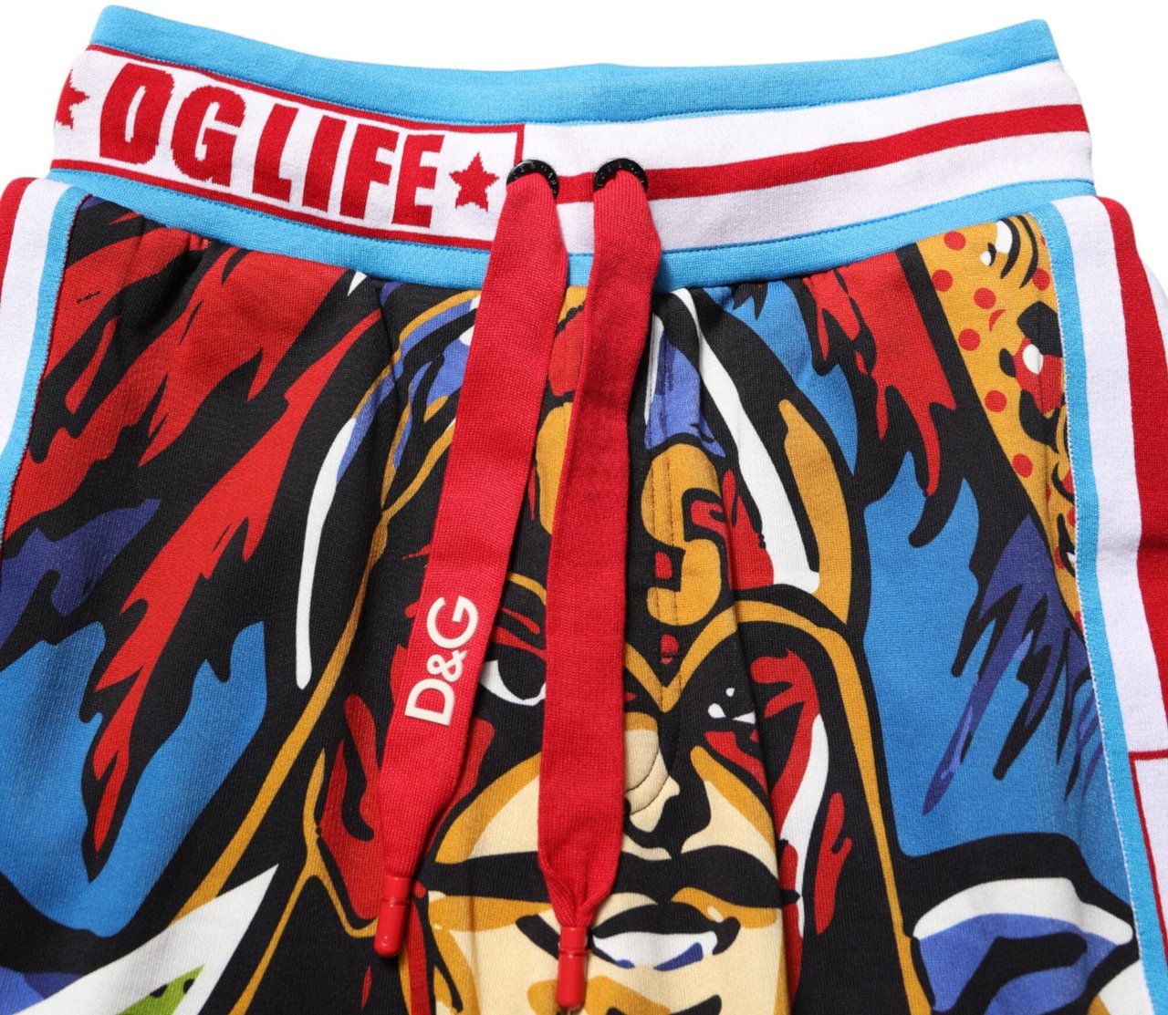 Dolce & Gabbana Multicolor Captain Sicily Men Bermuda Shorts Divers