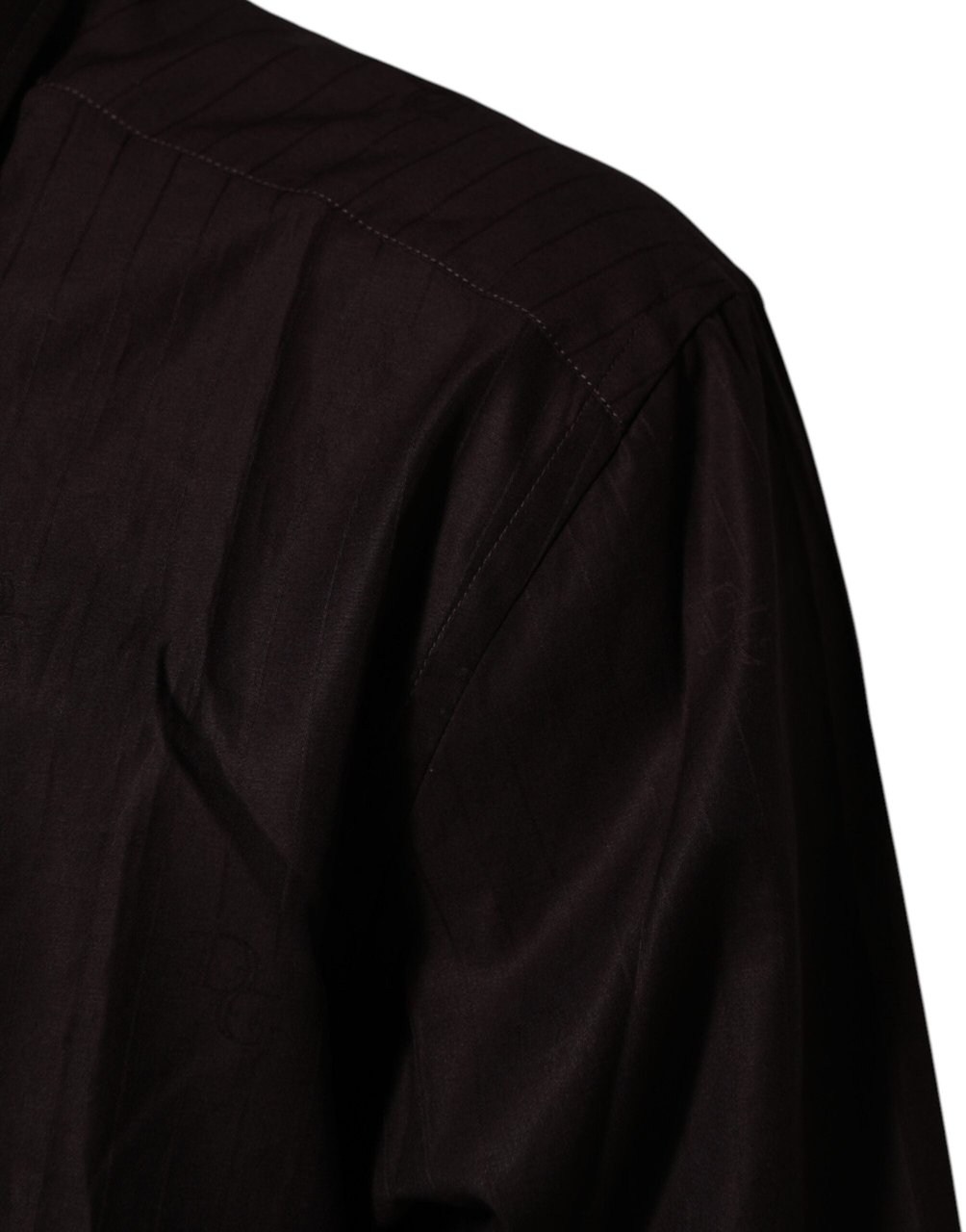 Dolce & Gabbana Brown Cotton LongSleeve MARTINI Dress  Shirt Bruin