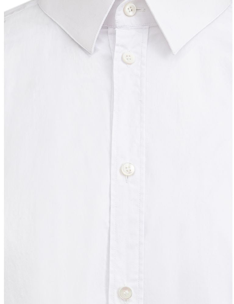 Dolce & Gabbana Dolce & Gabbana White Cotton Dress Shirt Wit