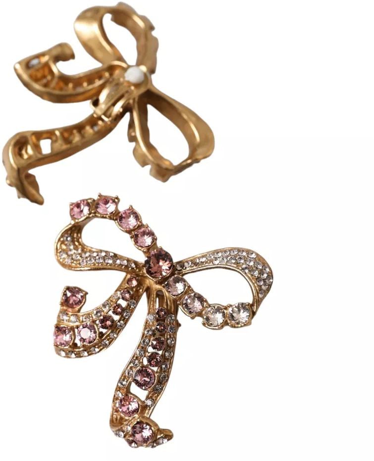 Dolce & Gabbana Dolce & Gabbana Gold Brass Earrings Goud