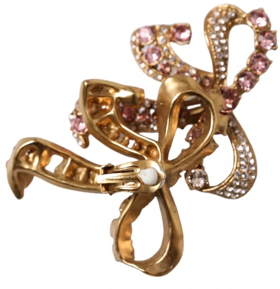 Dolce & Gabbana Dolce & Gabbana Gold Brass Earrings Goud