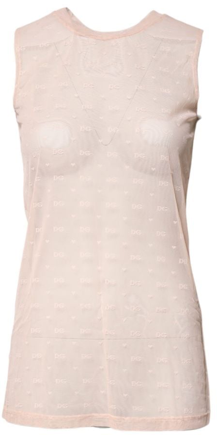 Dolce & Gabbana Dolce & Gabbana Beige Nylon Blouse Beige