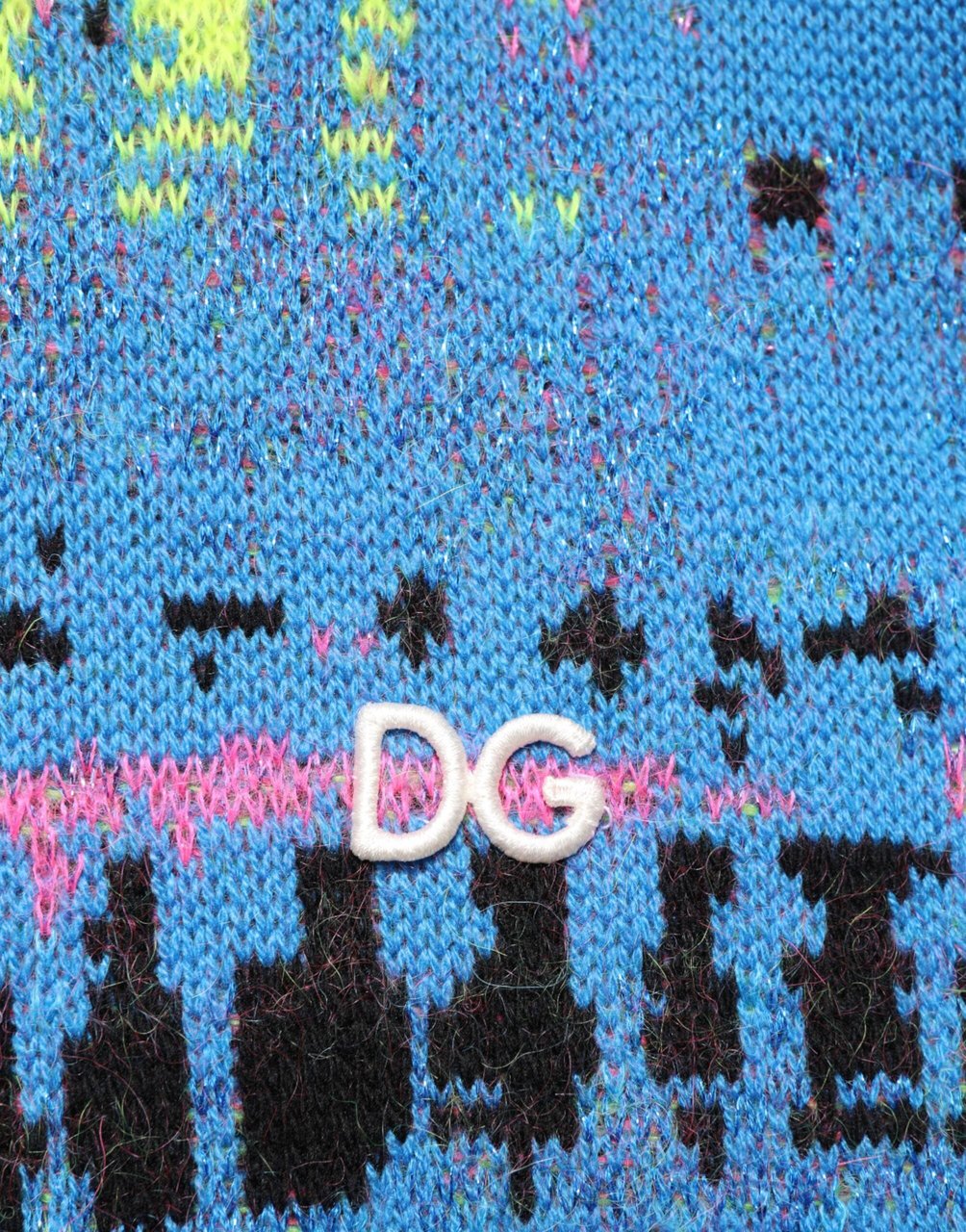 Dolce & Gabbana Multicolor Men Crew Neck Pullover Sweater Divers