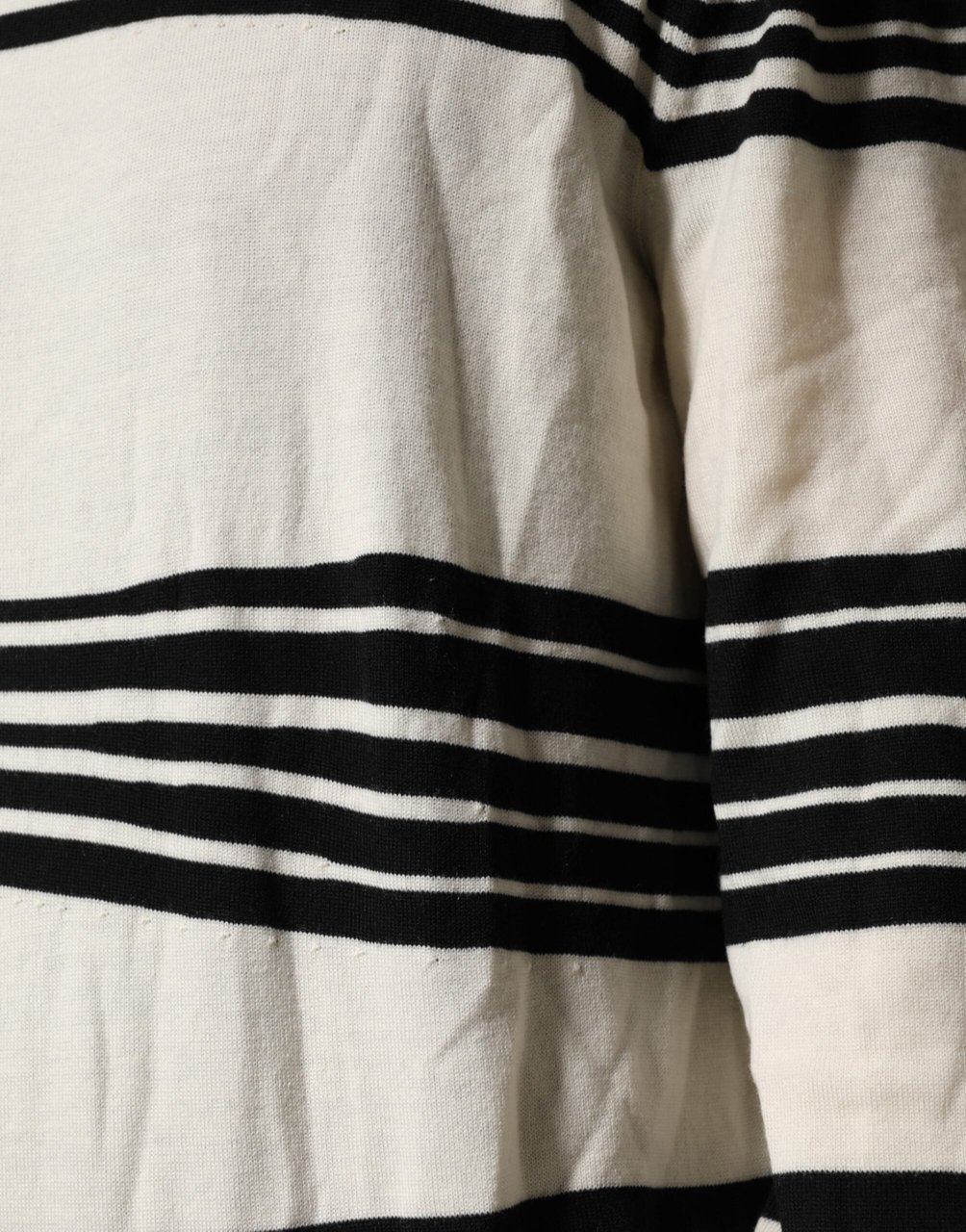 Dolce & Gabbana Black White Stripe CrewNeck Pullover Sweater Divers