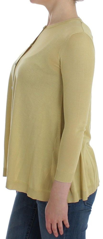 Dolce & Gabbana Bicolor Silk Cardigan Divers