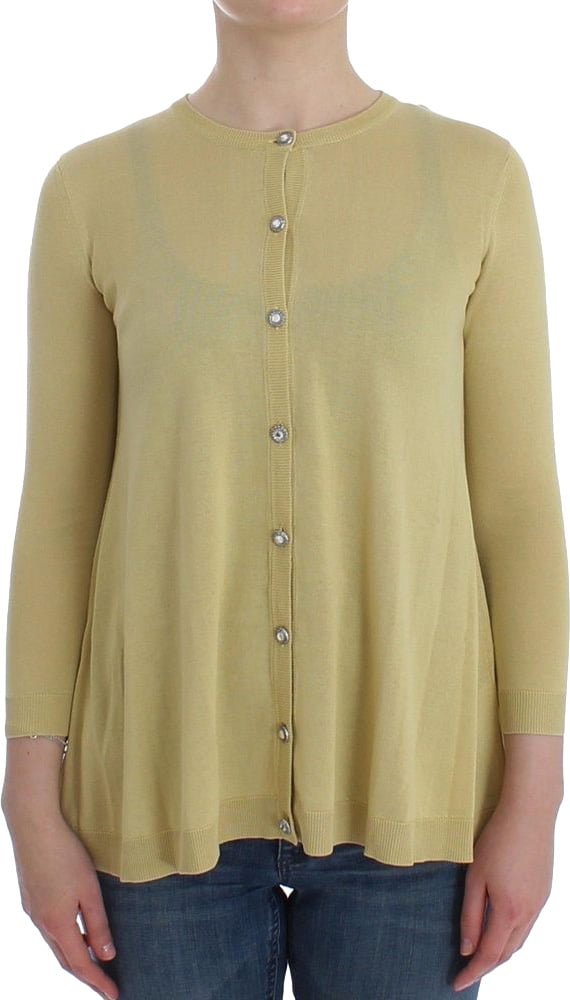 Dolce & Gabbana Bicolor Silk Cardigan Divers