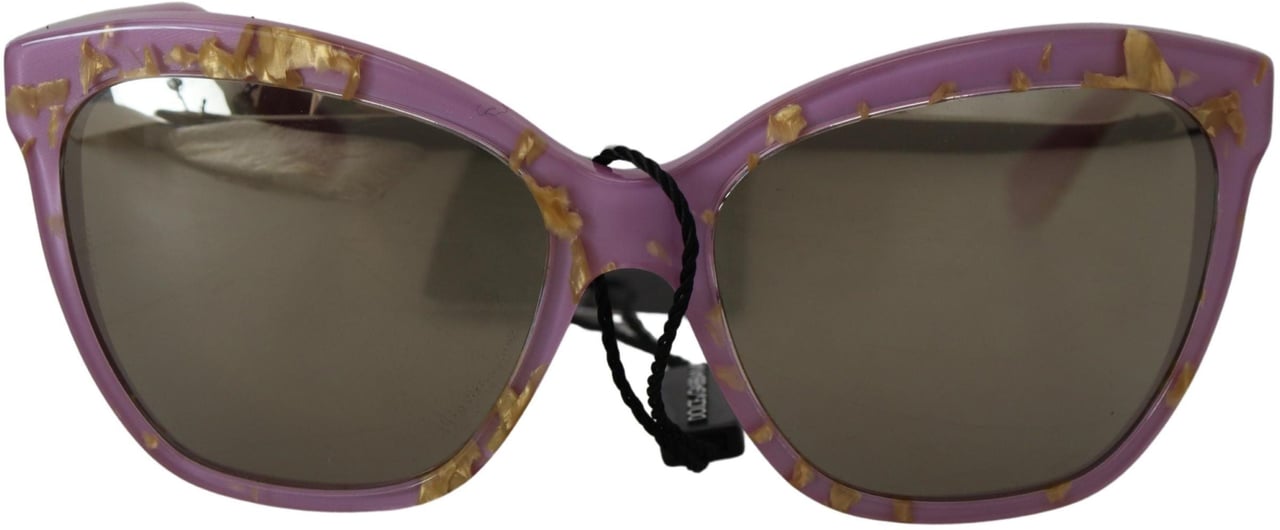 Dolce & Gabbana Dolce & Gabbana Purple Acetate Sunglasses Paars