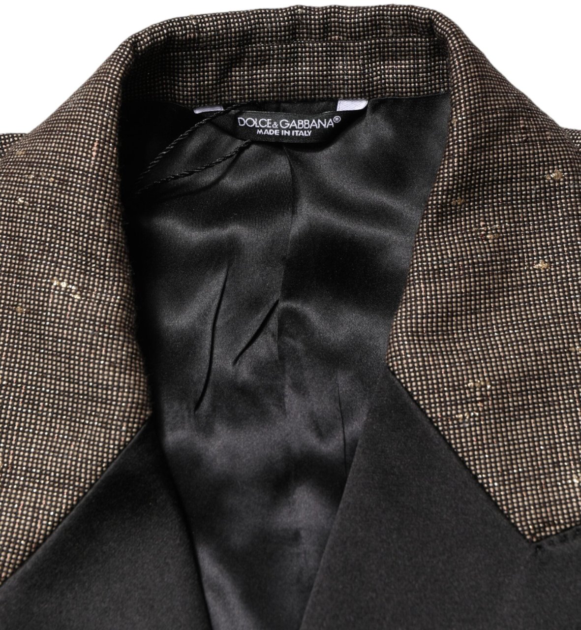 Dolce & Gabbana Gray Double Breasted 2 Button Jacket Blazer Grijs