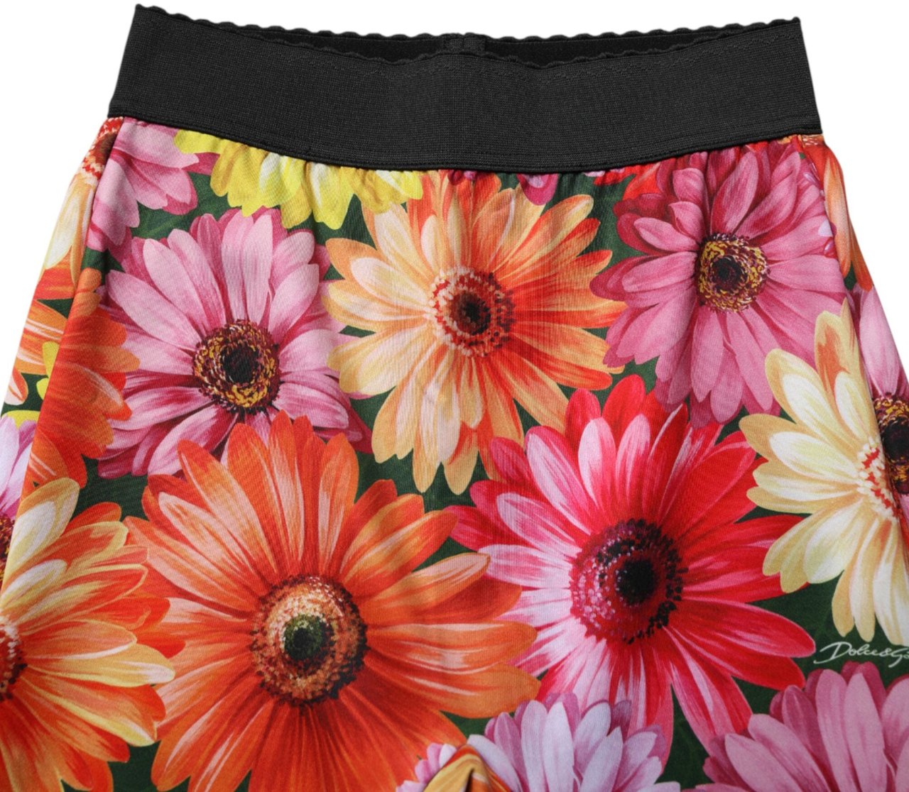 Dolce & Gabbana Multicolor Floral Leggings StretchWaist Pants Divers