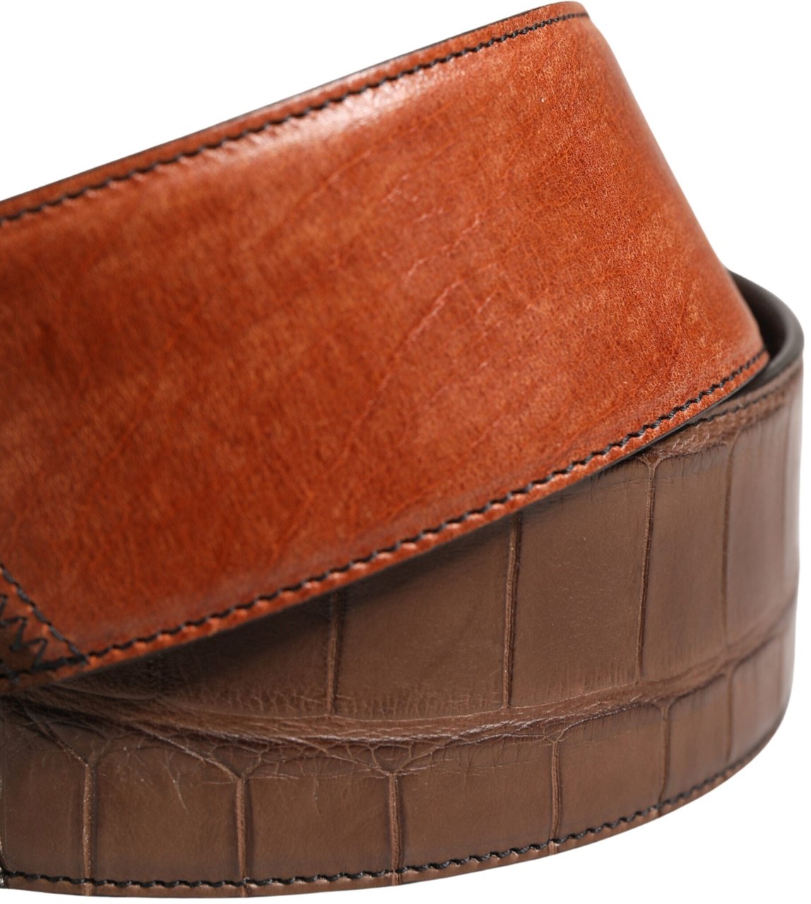 Dolce & Gabbana Brown Horse Velvet Leather Bag Accessory Shoulder Strap Bruin