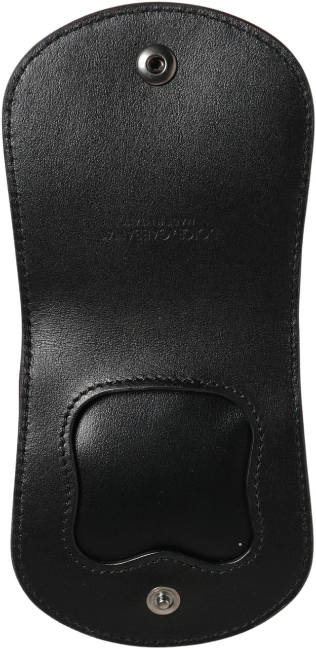 Dolce & Gabbana Burgundy Exotic Skin Condom Case Holder Pocket Wallet Maroon