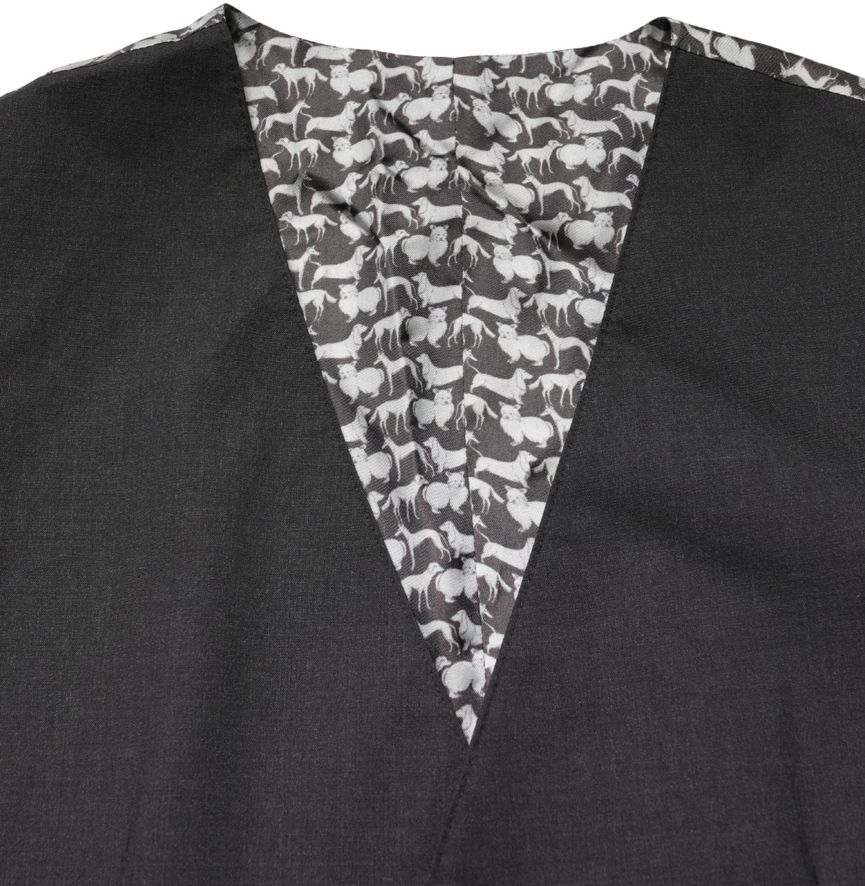 Dolce & Gabbana Black Wool Dress Men Formal Waistcoat Vest Zwart