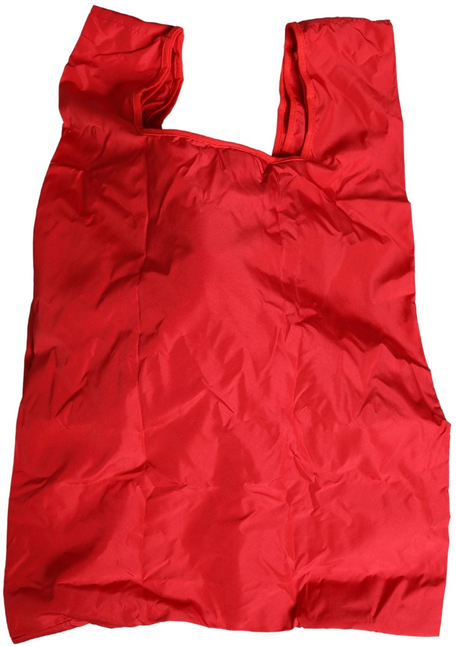 Dolce & Gabbana Men Red Polyester Panda Stuffed Ecobag Tote Borse Bag Wit