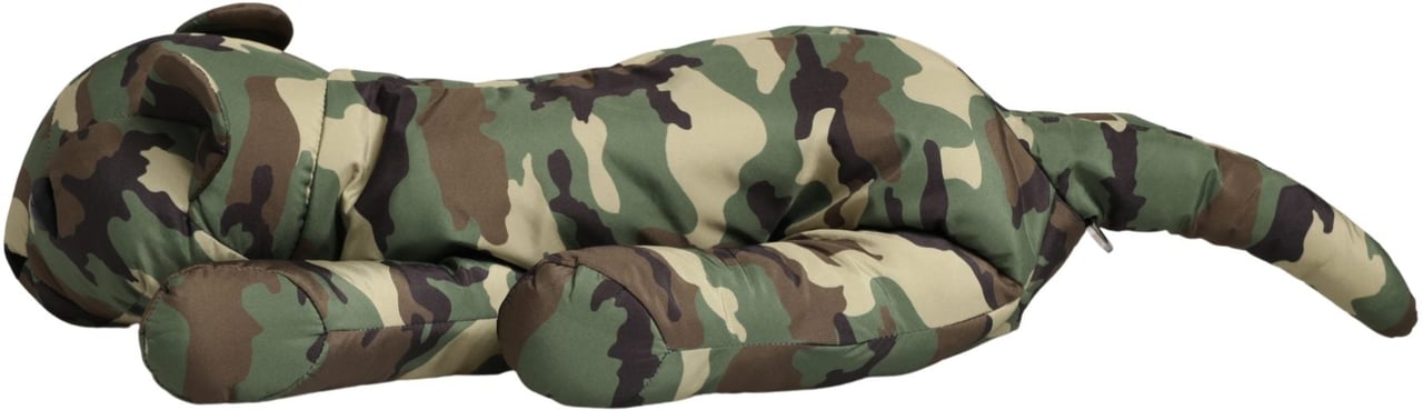 Dolce & Gabbana Multicolor Camouflage Animal Silhouette Waist Borse Bag Divers