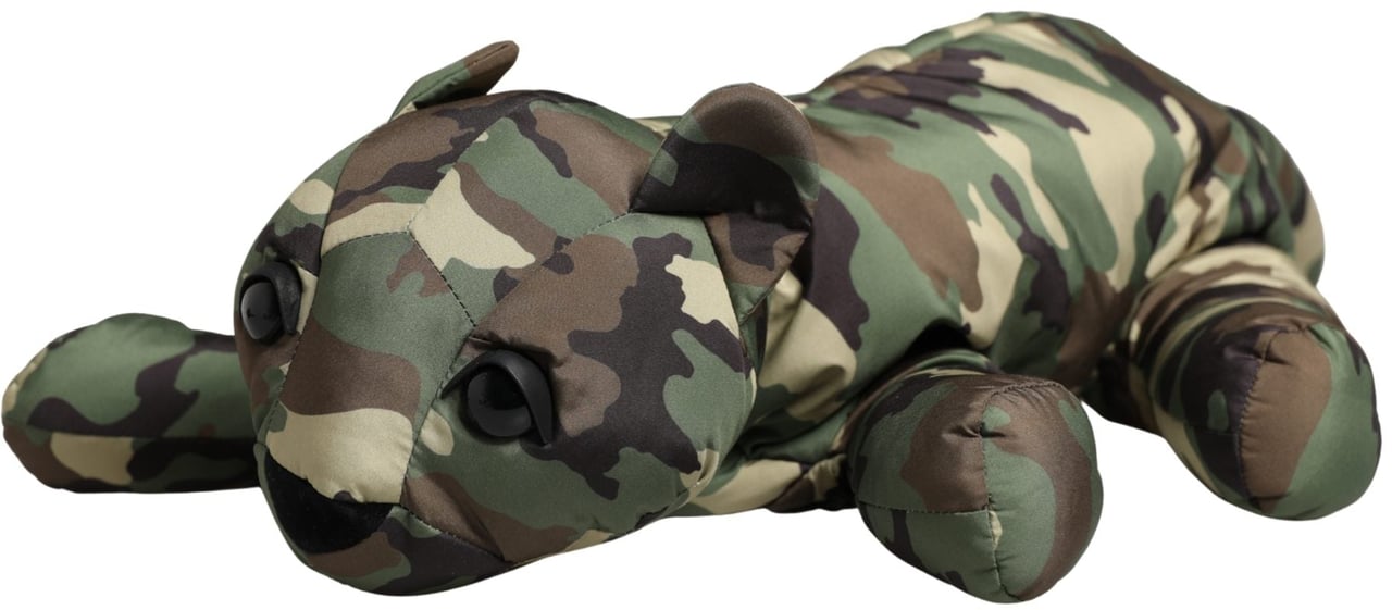 Dolce & Gabbana Multicolor Camouflage Animal Silhouette Waist Borse Bag Divers